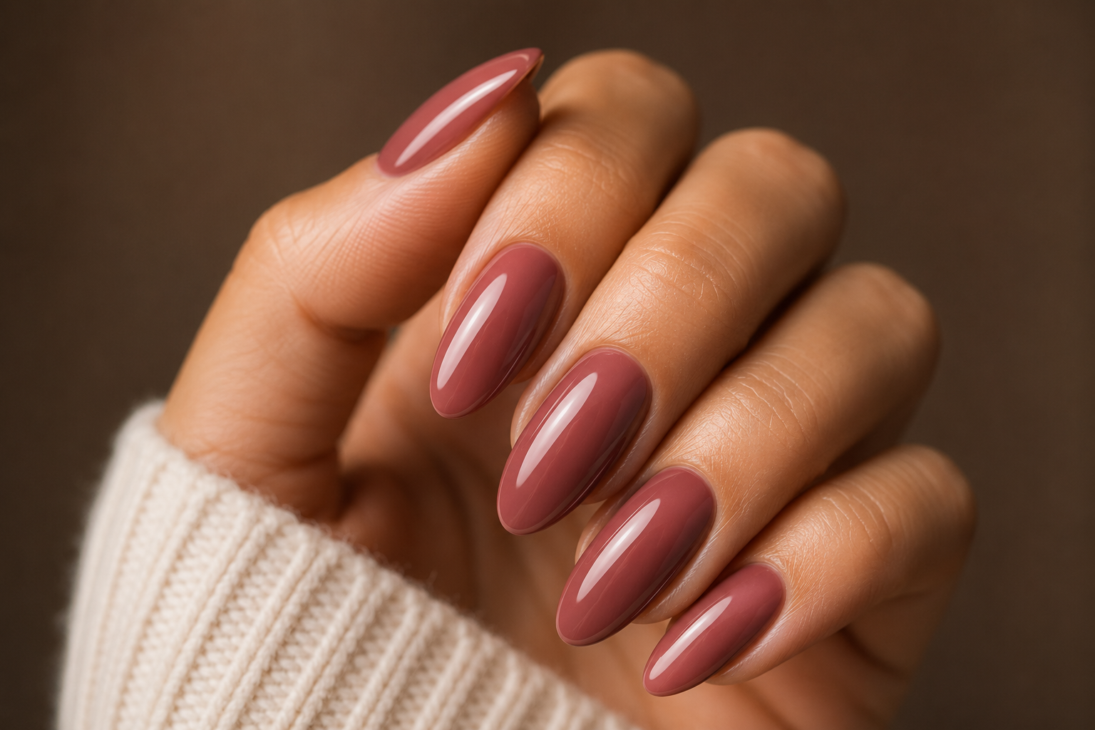 Gel nail close-up Sydney nail salon